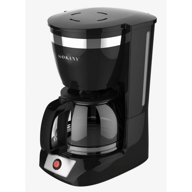 Best 12 Cup Coffee Maker With Auto Shut Off Sokany CM-108S Coffee Maker With Auto Pause And Glass Carafe 12-Cups