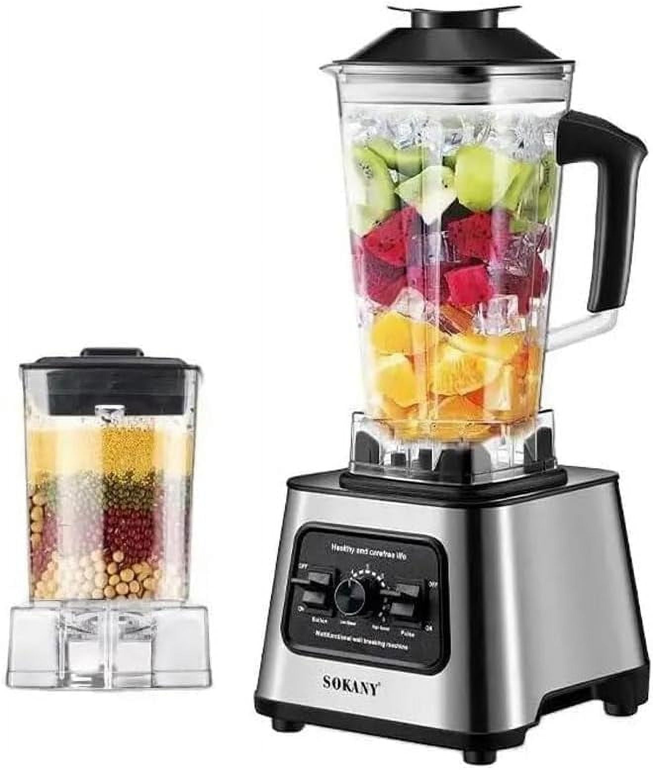 Sokany SK999 Multi Purpose Blender 6000W High Power 2 in 1 Cup Food