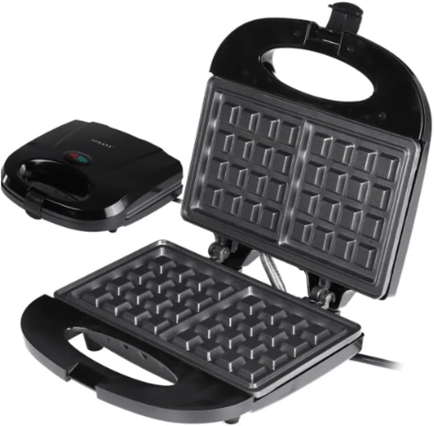 Sokany Waffle Maker 750 W for Individual Waffles, Hash Browns, Keto