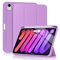 thumbnail image 1 of Soke iPad Mini 6 Case 2021 6th Generation with Pencil Holder-Shockproof Soft TPU Back Cover for iPad Mini 6th Gen 8.3 inch (Violet), 1 of 6
