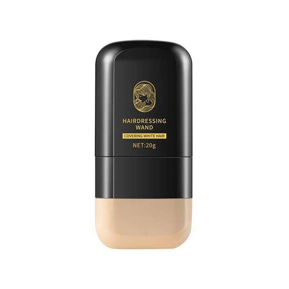 Sokhug 2-in-1 Instant Hair Color Stick With Comb Waterproof Sweatproof Grey Hair Coverage On-the-Go Daily Styling Travel Hair Touch-Ups