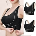 thumbnail image 1 of Sokhug 2pc Sports Bras for Women Seamless Comfort Wireless Yoga Underwear, 1 of 5