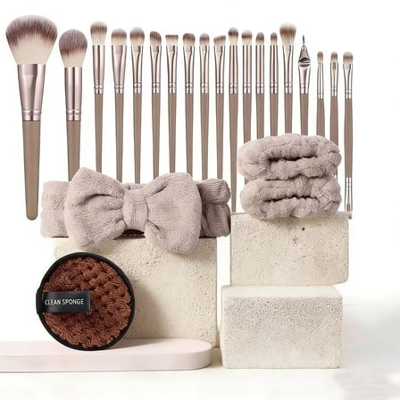 Sokhug 40-Piece Complete Makeup Tool Kit Professional All-In-One Set with Organized Storage Bag, Beginner-Friendly for DIY Beauty