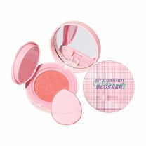 Sokhug Air Cushion Blush with Mirror Transparent Natural Non-Fading Light Delicate Color Daily Cheek Makeup