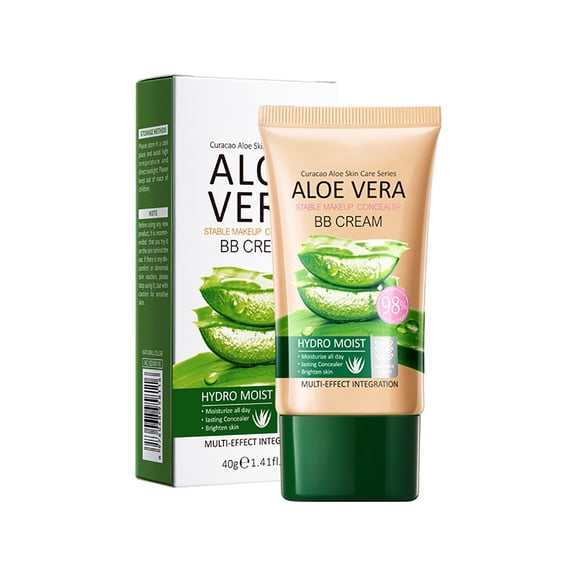 Sokhug Aloe Vera Long-Wearing Concealing Cushion BB Cream Oil-Control Formula, Full Coverage for Blemishes & All-Day Shine-Free Wear