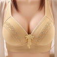 thumbnail image 1 of Sokhug Bras for Women Printing Gathered Together Large Size Daily Underwear, 1 of 7