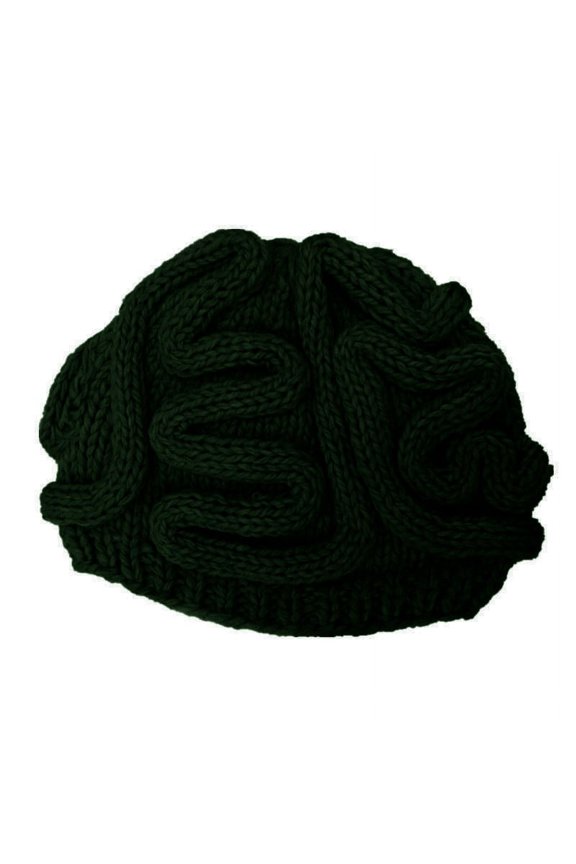 Funny Brain Knitted Hat,Knitted Personalized Brain Hat,Winter Hat