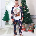 thumbnail image 1 of Sokhug Family Christmas PJs Matching Sets, Cute Holiday Pajamas Printed Top and Pants, Xmas Jammies for Couples/Men/Women, 1 of 4