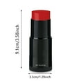 thumbnail image 1 of Sokhug Halloween Skeleton Face Paint Stick Creamy Body & Face Use Vibrant Color Smudge-proof for Costume/Party Dramatic Makeup, 1 of 2