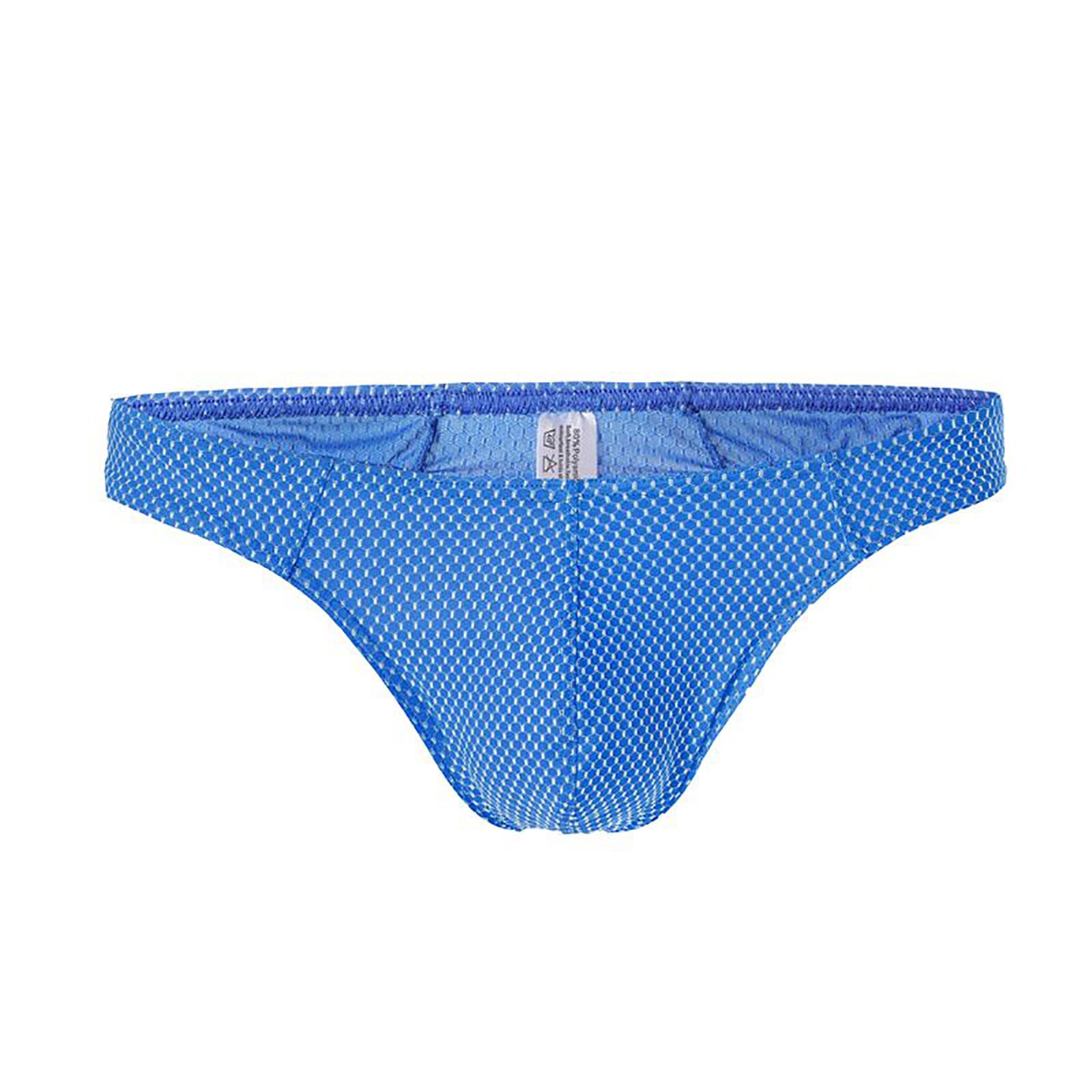 Sokhug Men Fashion Solid Low Waist Thin Underwear Thong Breathable ...