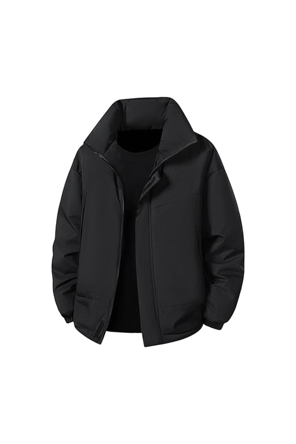 Men's Lightweight Softshell Jacket Warm Fleece Lined Windbreaker Waterproof Soft Shell Outdoor