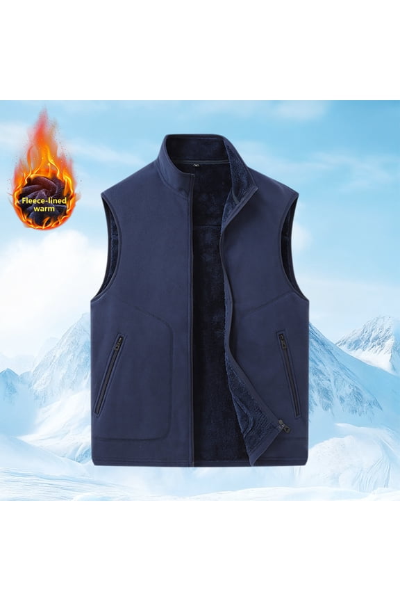 Men's Lightweight Softshell Vest Outdoor Quilted Vest Sleeveless Jacket for Travel Hiking Golf