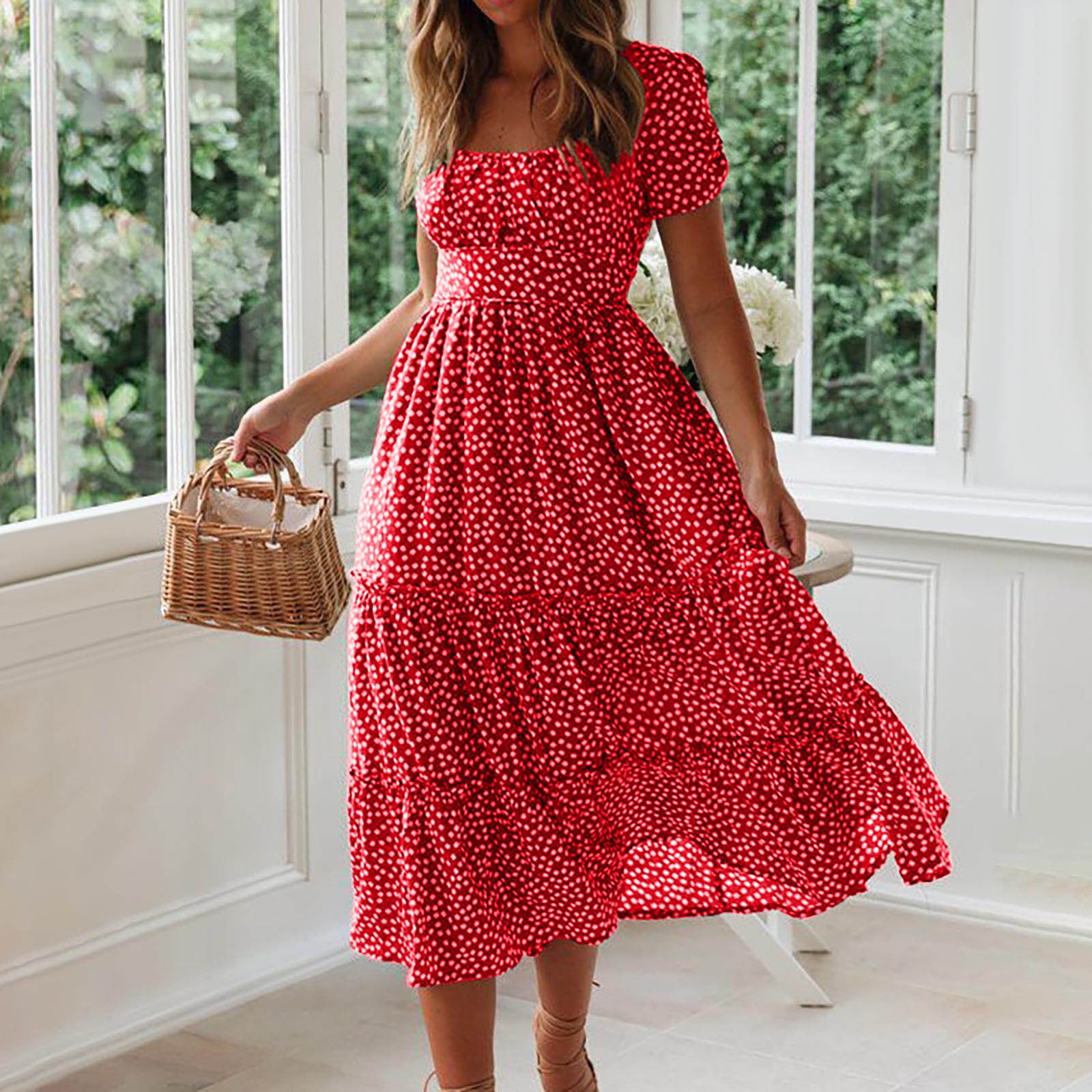 wine dress for women ROMY MINI style_midcentury this dress is made Color:Shamrock Green Hutch Size Ridge Drop