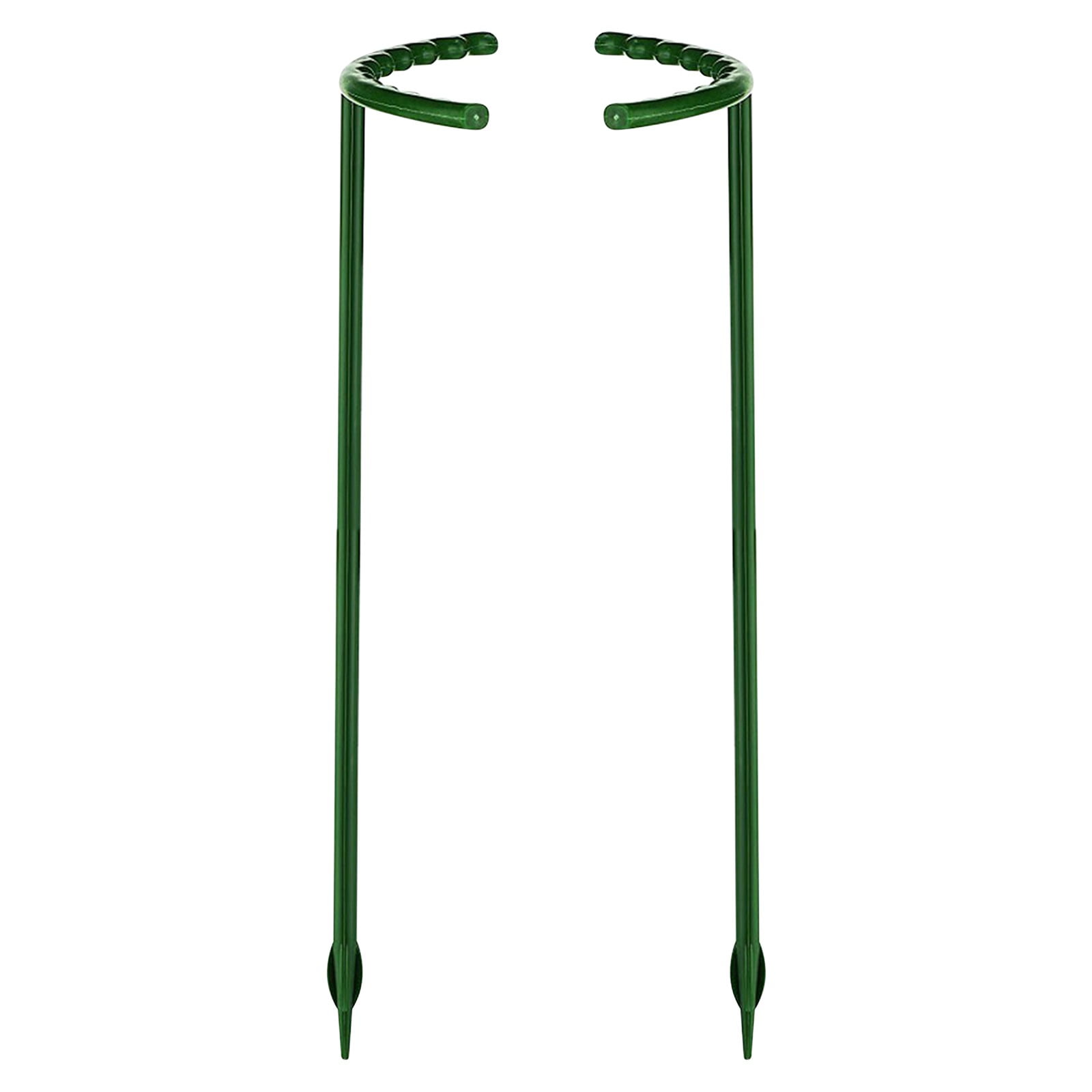 Sokhug Plant Supports Stakes for Large Heavy Plants,Peony Supports, Heavy Duty Peony Cages,Interlock Garden Supports Ring Border Support,Plant Support Cage for Rose Flower,2pcs