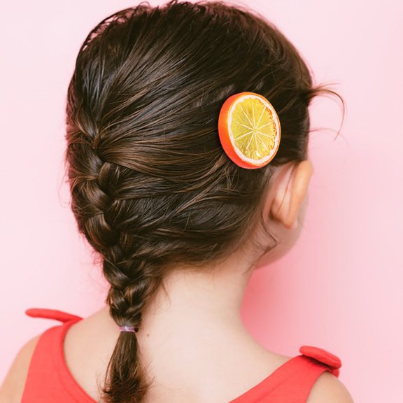 Sokhug Round Elastic Fruit Hair Bands Cute Hair Accessories for Women Carnival & Daily Wear