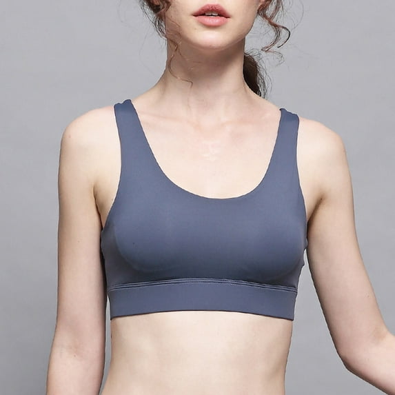 Sokhug Sports Bras for Women Seamless Comfort Wireless Yoga Underwear