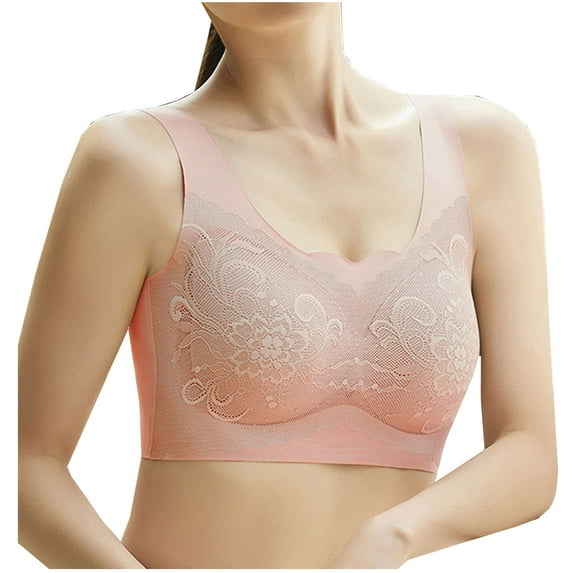 Sokhug Sports Bras for Women Seamless Comfort Wireless Yoga Underwear