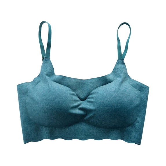 Sokhug Women Plus Size Bras Seamless Comfortable Yoga Wireless Underwear
