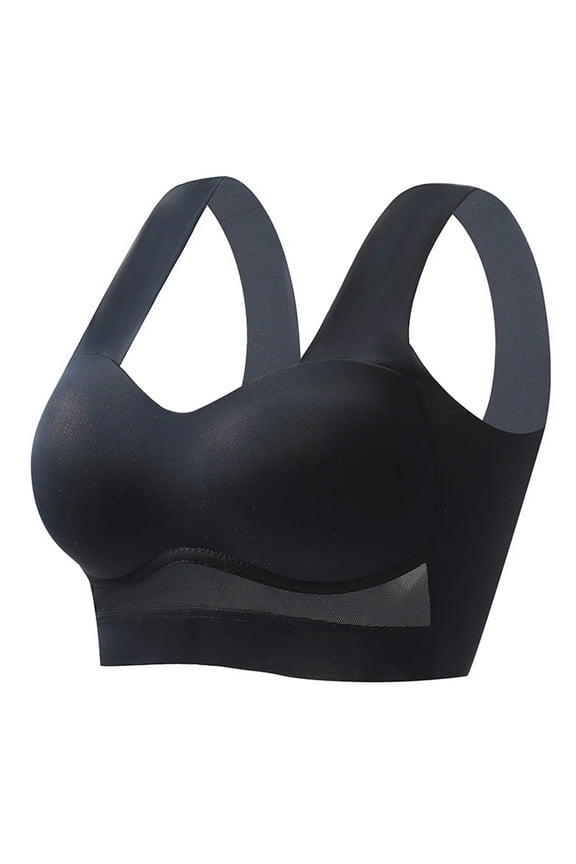 Women's Ice Silk Seamless Bras for Yoga Fitness Running Sports Bra