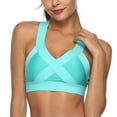thumbnail image 1 of Sokhug Women's Plus Size Bra,Casual Lace Shaping Cup Plus Size Extra-Elastic Wirefree Underwear, 1 of 9