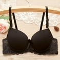 thumbnail image 1 of Sokhug Women's Plus Size Bra,Casual Lace Shaping Cup Plus Size Extra-Elastic Wirefree Underwear, 1 of 3