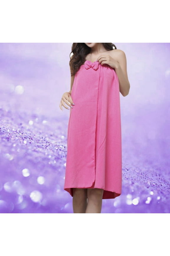 Women's Shower Wrap Robes Spa Body Wrap Bathrobe Ultra Absorbent Cover up Towels