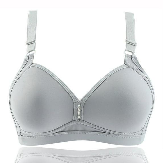 Sokhug Women's Solid Color Comfortable Hollow Out Bra Underwear