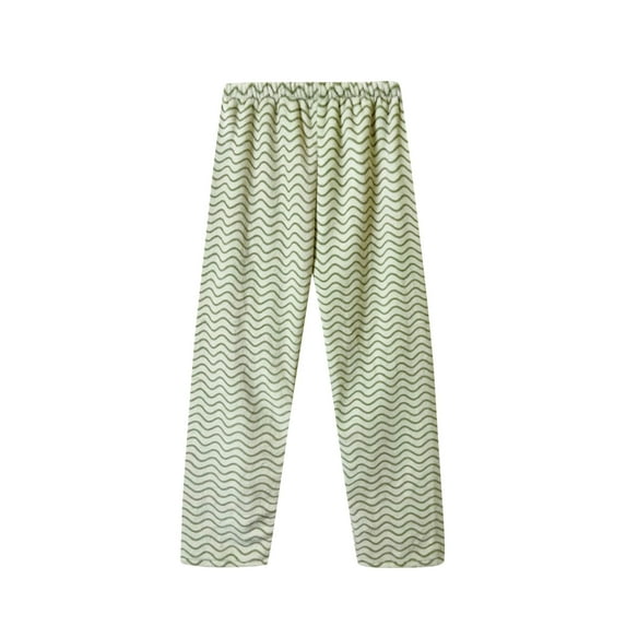 Sokhug Womens Fluffy Pajama Pants Fuzzy Fleece Cozy Lounge Pants Winter Warm Pj Bottoms