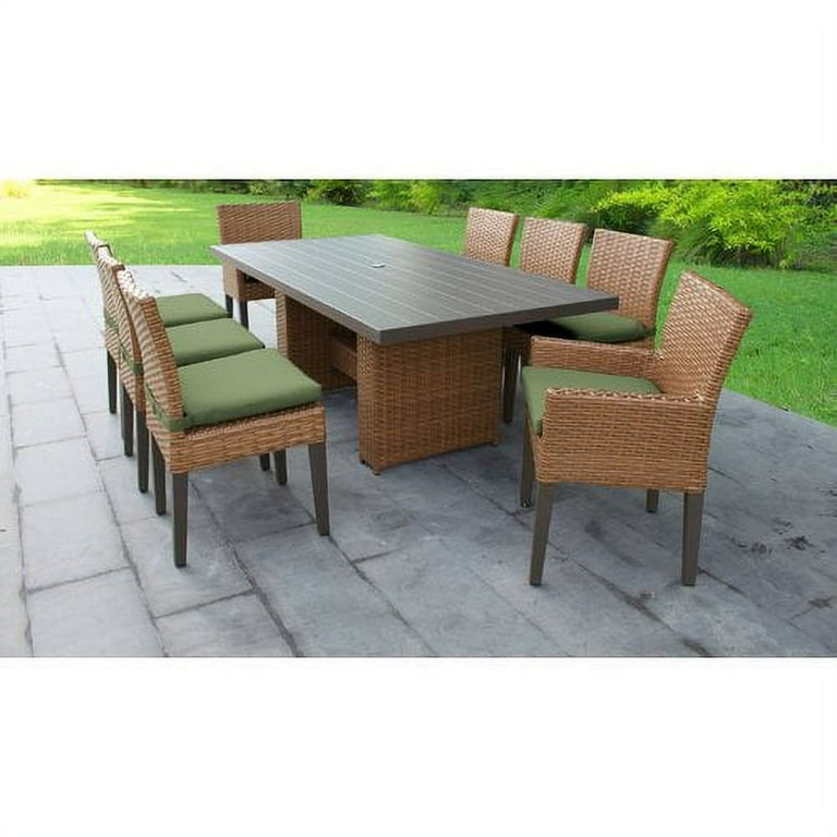Sol 72 Outdoor Estrella 9 Piece Dining Set with Cushions Walmart