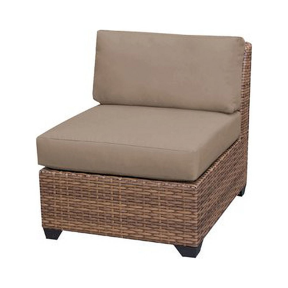 Sol 72 Outdoor Estrella Armless Patio Sofa with Cushions
