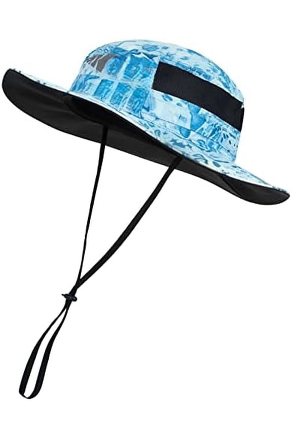 Sol Armis UPF 50 Boonie Hat - Sun Protection Hat, Fishing Hat, Beach & Hiking Hat, Paddling One Size,J: Seafoam