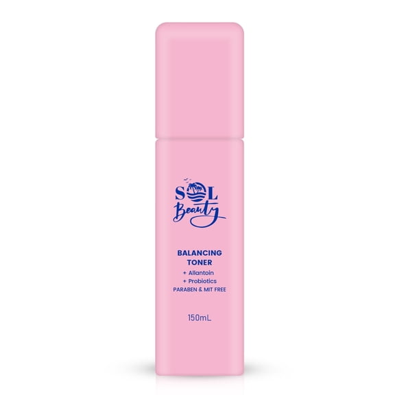 Sol Beauty Balancing Face Toner 150 ml Hydrating Facial Toner, Lightweight Toner for Face, Daily Skincare Step to Refresh, Nourish and Support a Clean Balanced Complexion After Cleansing