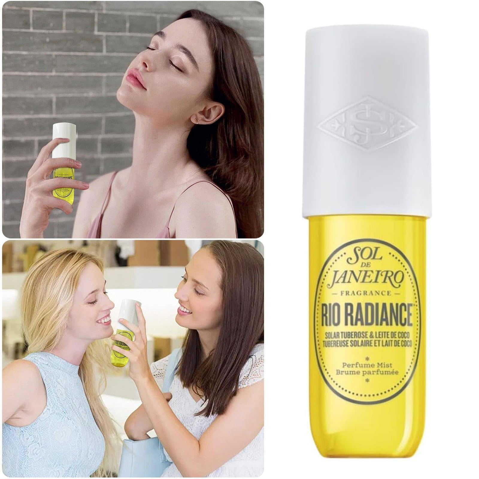 Sol_De_Janeiro Brazilian Crush Cheirosa Perfume Mist, Fragrance Body Mist, Vanilla & Salted