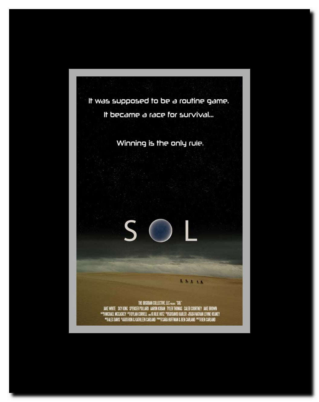 Sol Framed Movie Poster