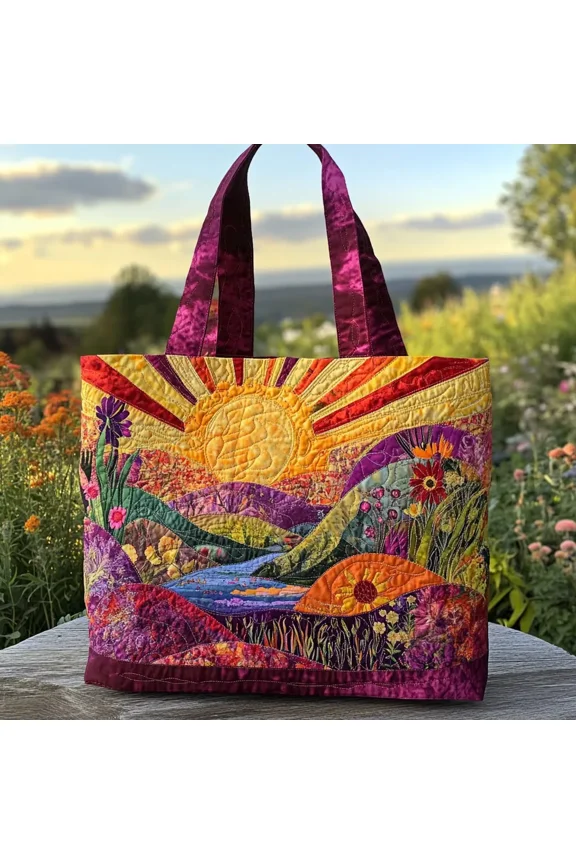 Sol Haven Quilted Tote Bag