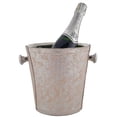 thumbnail image 1 of Sol Living Champagne Bucket - Double Wall Insulated Stainless Steel - Wine & Champagne Holder - Portable Chiller Bin for Bars, Parties, Commercial Use - Pink Leather, 3.6 Qt, 1 of 9