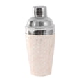 thumbnail image 1 of Sol Living Deluxe Cocktail Shaker - Professional Barware - Stainless Steel Bottle for Bartenders with Strainer - Dishwasher Safe, Leak Proof, Easy Open - Home, Commercial Bars - Pink Leather, 17 oz, 1 of 6
