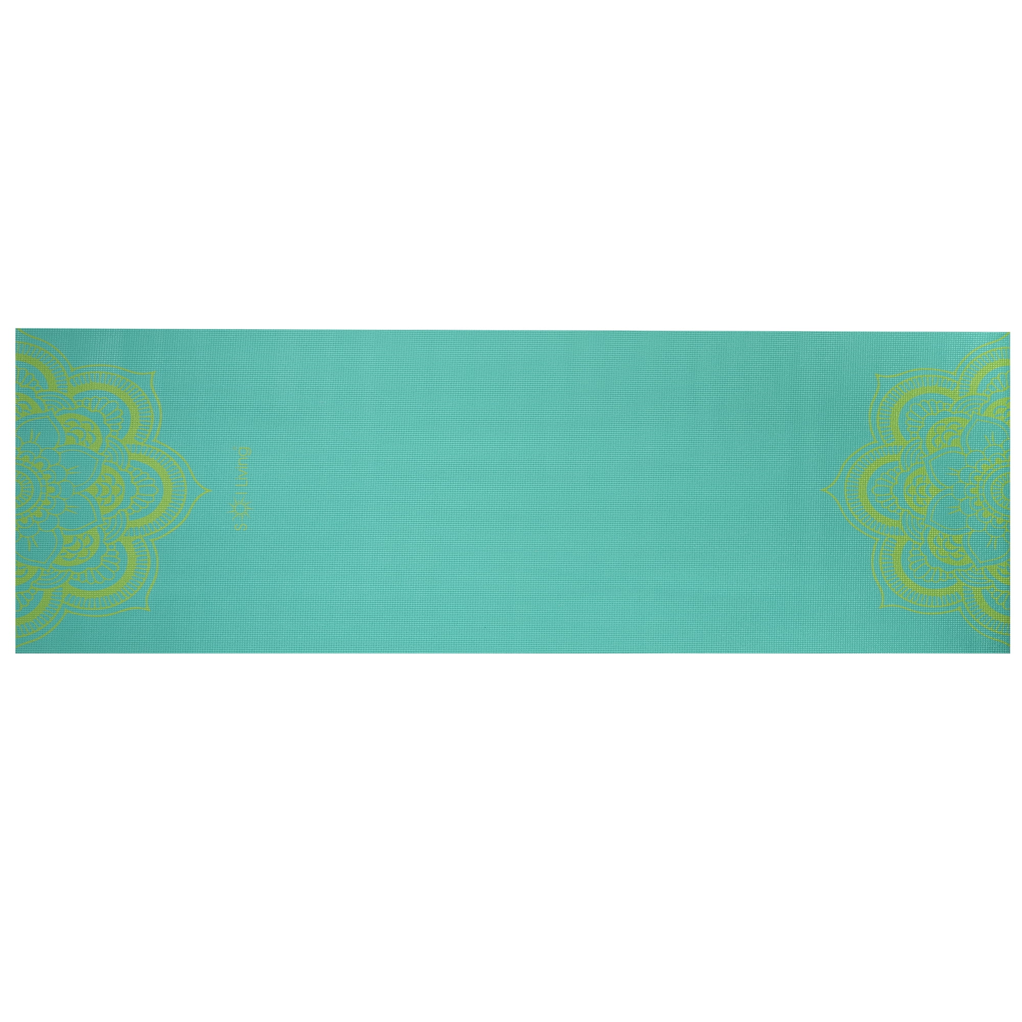 Sol Living 6P Free Yoga Mat Yoga Mat Stretching Pilates Meditation Exercise Mat Gym Equipment Non Slip Portable Travel Yoga Accessories Foldable Workout Mat - 24" x 72" - Green