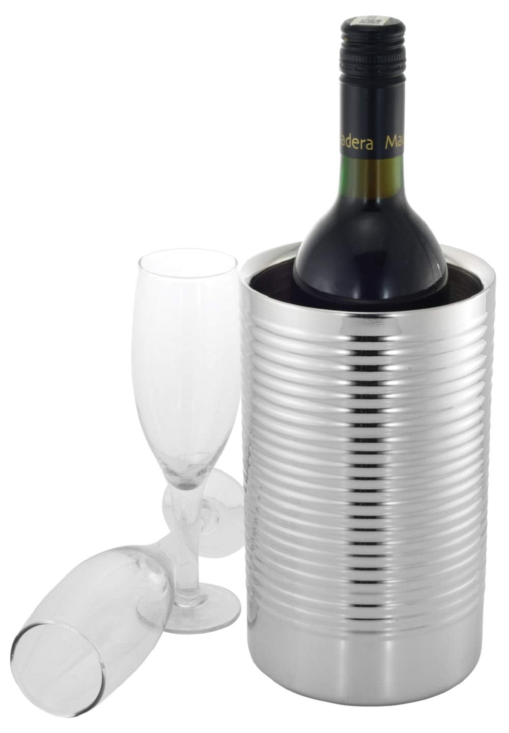 Sol Living Wine Chiller Bucket Double Wall Stainless Steel