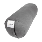 Sol Living Yoga Bolster Pillow Mini Meditation Cushion Meditation Accessories for Restorative Yoga Meditation Pillow Cotton Yoga Pillow Firm Body Pillow Bolster