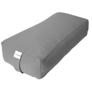 Sol Living Yoga Bolster Pillow Rectangular Meditation Cushion Cotton Meditation Accessories for Restorative Yoga Meditation Pillow Yoga Pillow Firm Body Pillow Bolster Pillow for Legs Removable Cover