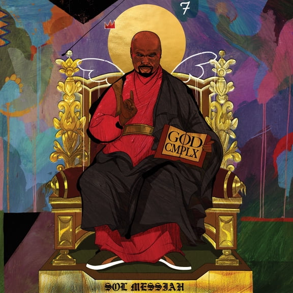Sol Messiah - God Cmplx - Instrumental Version - Purple/Light Blue/Orange - Rap / Hip-Hop - Vinyl