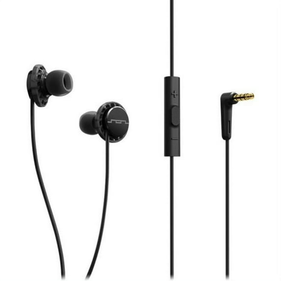 Sol Republic RELAYS (3-Button) In-Ear Headphones (Black)