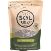Sol Soils Chunky Houseplant Mix - Fast Draining Soil for Indoor Plants with Coco Coir Chips, Perlite, Pumice - 1 Quart