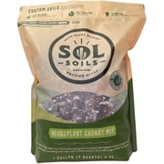 Sol Soils Houseplant Chunky Mix - Fast Draining, Chunky Soil Mix for Indoor Plants - 1 Gallon - Coco Coir, Perlite, Pumice