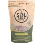Sol Soils Chunky Houseplant Mix - Fast Draining Soil for Indoor Plants with Coco Coir Chips, Perlite, Pumice, 2 Quart