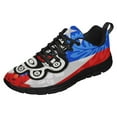 thumbnail image 1 of Sol Taino Puerto Rico Shoes for Men Women Running Shoes Lightweight Walking Sneakers Mesh Athletic Sport Shoes Black Size 9, 1 of 5