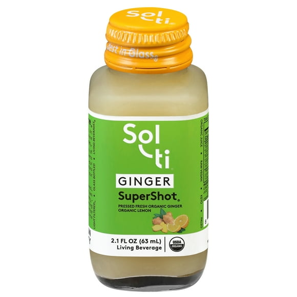 Sol-Ti SuperShot Ginger Living Beverage 2.1 fl oz