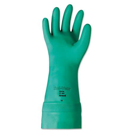 Sol-Vex Nitrile Gloves, Size 10, 12 Pair/Pack