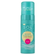 Sol by Jergens, Sunless Self Tanner Mousse, No Wait Tropical Tan, Deep, Cruelty Free, Vegan, 5 Ounces